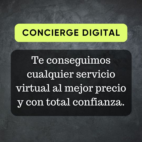 Servicio de Concierge Digital latmc01